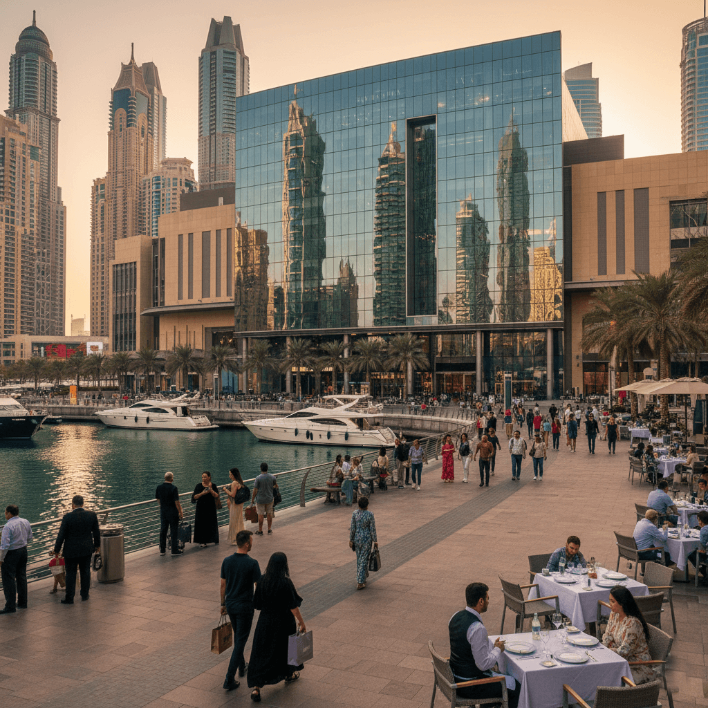 Dubai Marina Mall Dinner